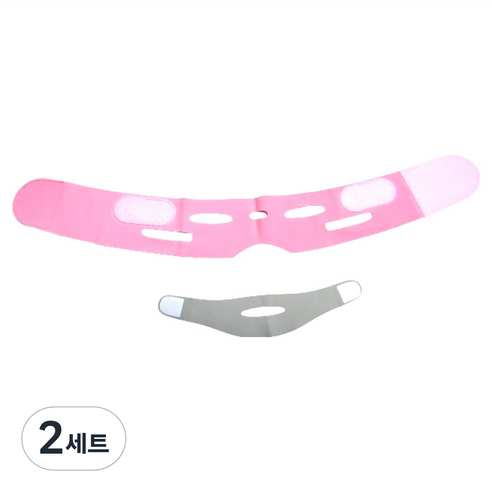 위저스 입벌림 방지 밴드 본품 + 사이드 밴드 세트 핑크, 2세트