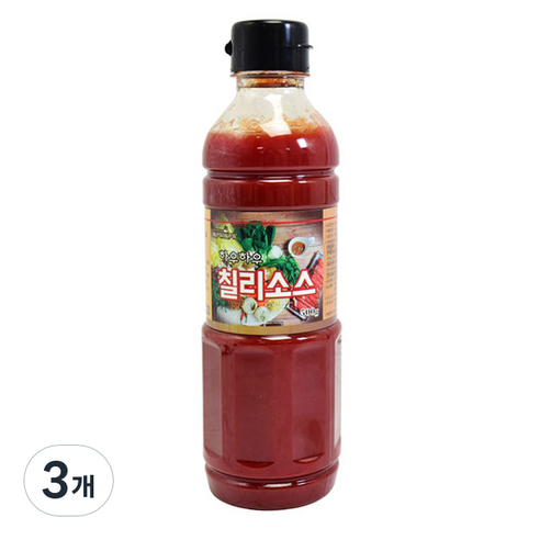 하우하우 칠리소스, 500g, 3개