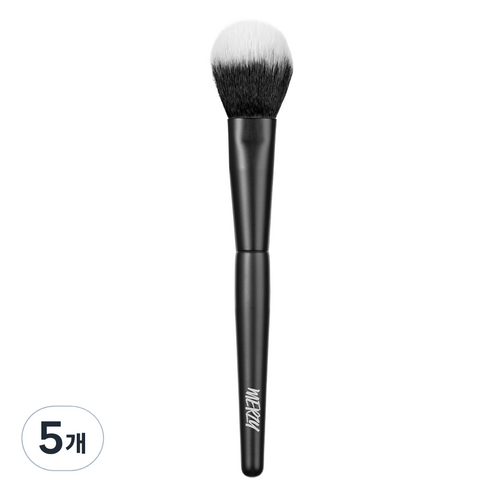 머지 포인트 블러셔 브러쉬, 5개, 혼합색상