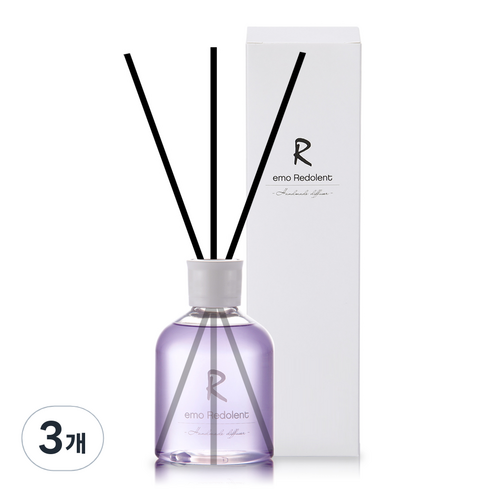 에이씨케이 이모레돌런트 파스텔 디퓨저 200ml, 블랙베리베이, 3개