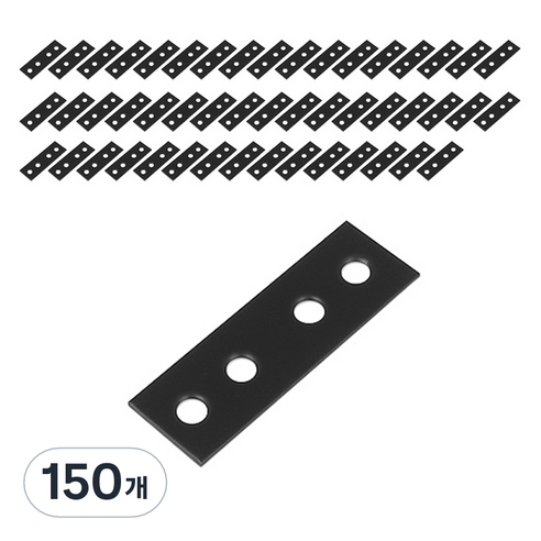 모네스페스 10번 일자 평철 블랙, 150개