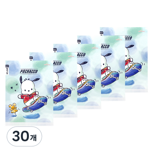 산리오 초등노트 좁은칸 일기장, 포차코, 30개