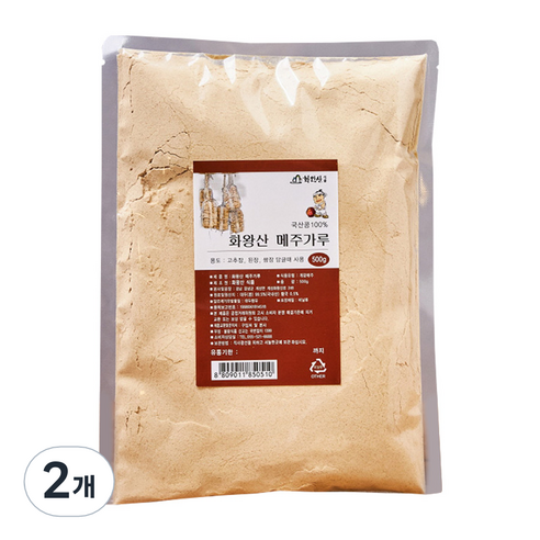 화왕산 메주가루, 2개, 500g