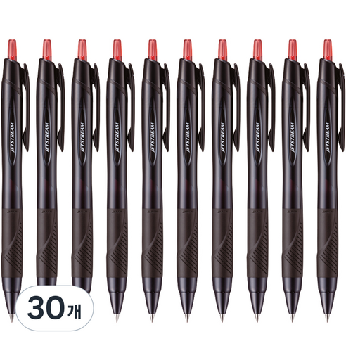 제트스트림 볼펜 0.7mm Y.D SXN-150-07, 레드, 30개
