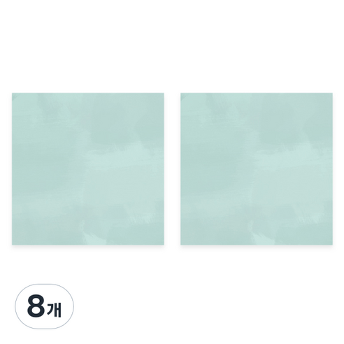 모노라이크 컬러 페인팅 메모지, 14 파스텔 그린, 1개입, 8개