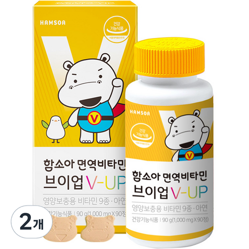 함소아 면역 비타민 브이업 1000mg, 2개