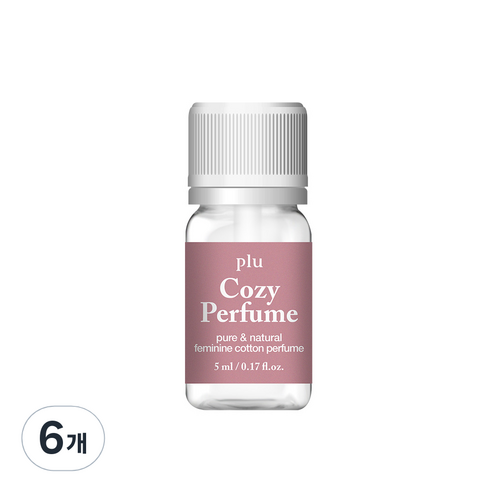 플루 퓨어 앤 내추럴 코지 이너 퍼퓸, 5ml, 6개