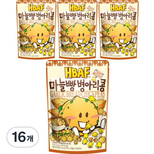 바프 마늘빵 병아리콩, 16개