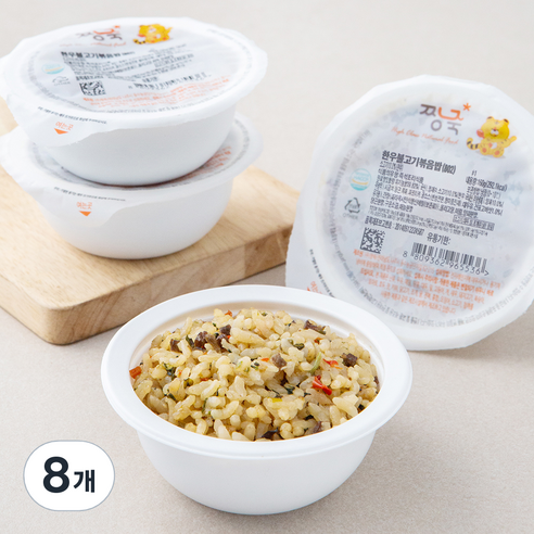 짱죽 한우불고기볶음밥, 160g, 8개
