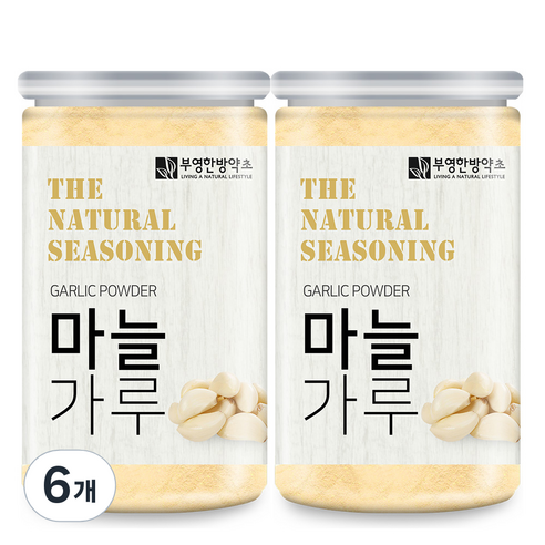 부영한방약초 마늘가루, 150g, 6개
