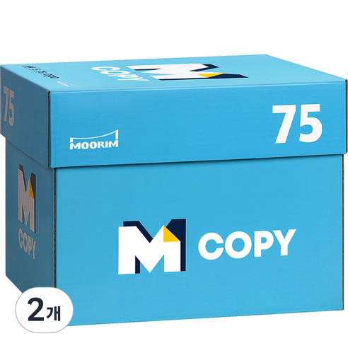 MCopy 복사용지 75g, A4, 2개