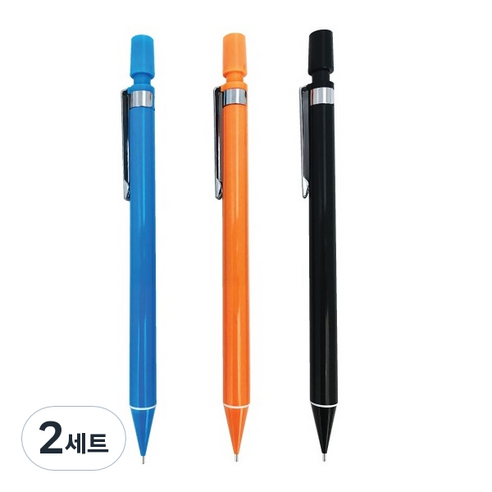 매직하우스 NEW 컬러 킹콩샤프 3종, 0.7mm, 2세트