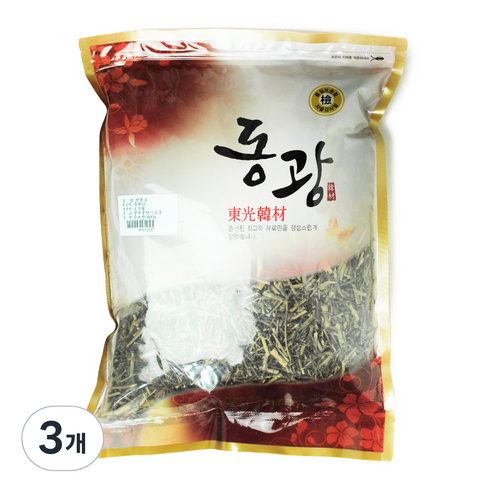 동광종합물산 인동초 국내산, 3개, 600g
