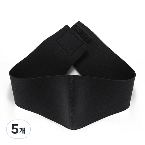 다다모아 턱 갸르미, 블랙, 5개
