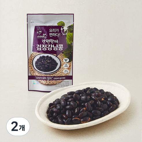 [로켓프레시] 엉클탁 대구농산 간편한끼 검정 강낭콩