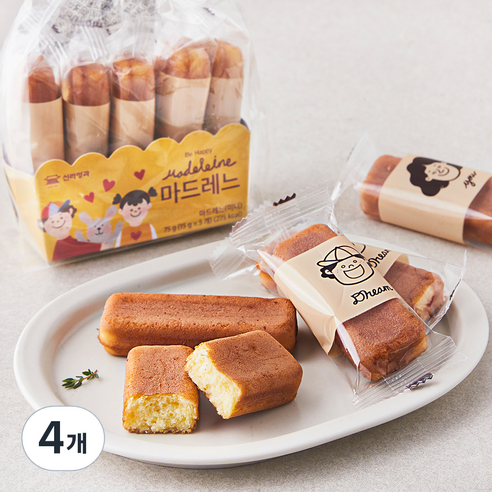 신라명과 마드레느 미니, 15g, 5개입, 4개