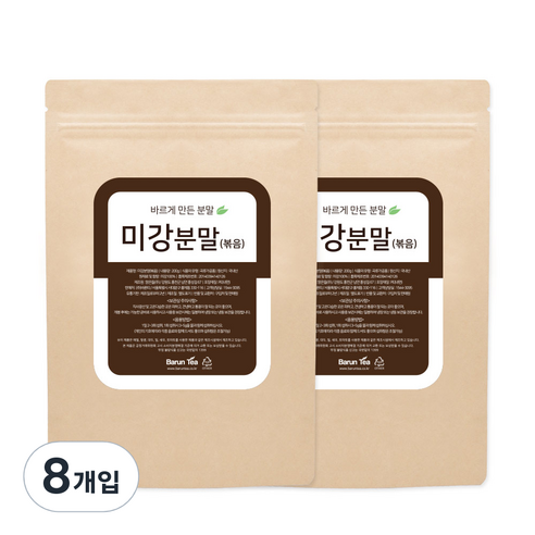 바른티 미강 분말 볶음, 200g, 8개
