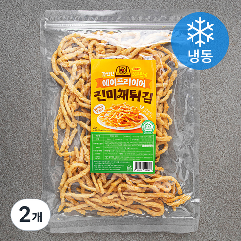 해야미 에어프라이어 진미채 튀김 (냉동), 280g, 2개