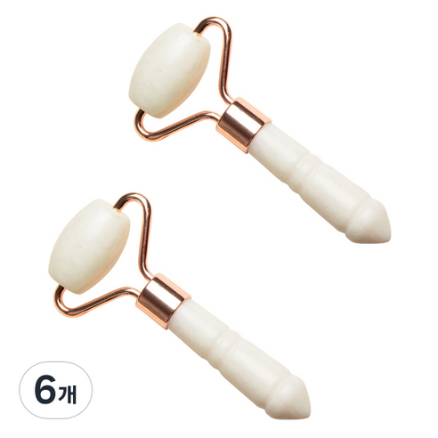 MAME 미니 원석롤러, 화이트, 6개
