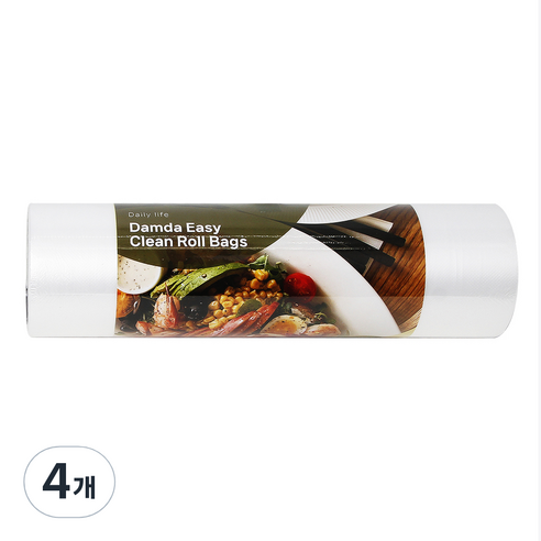 담다비닐 위생 봉투 대형 30cm x 40cm, 대(L), 500개입, 4개