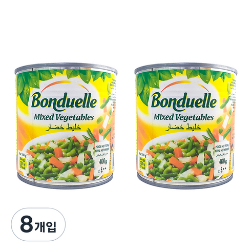 봉뒤엘르 베지터블 믹스, 400g, 8개