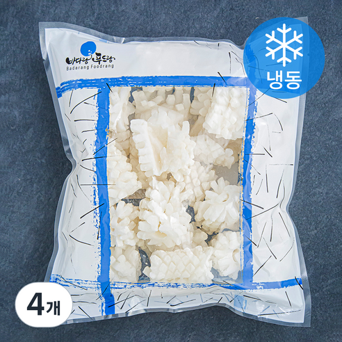 더더착한 솔방울오징어 (냉동), 500g, 4개
