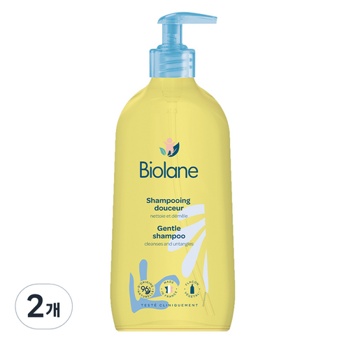 비올란 유아용 젠틀 샴푸, 2개, 350ml