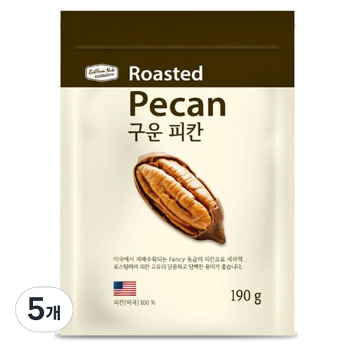 리치팜 구운 피칸 190g, 5개