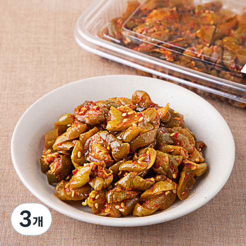 식탁위의사계 아삭 오이지 무침, 110g, 3개