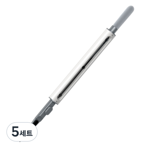 이어폰 먼지제거 틈새 청소 키트, 혼합색상, 5세트