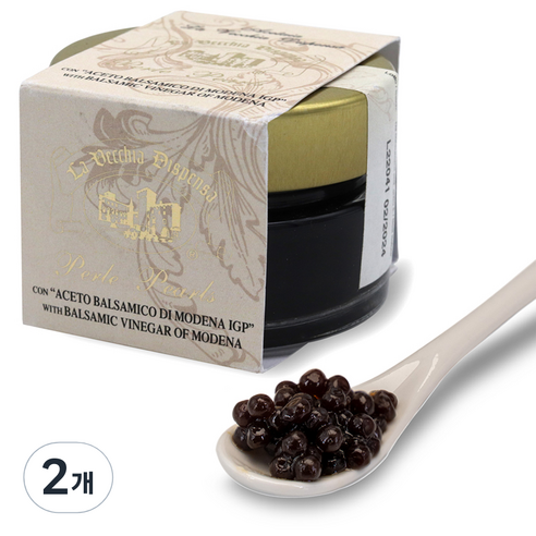 라베키아 펄 위드 발사믹 비네거 소스, 50g, 2개