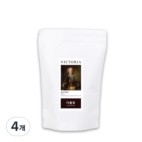 빅토리아 다즐링 티백, 1g, 30개입, 4개