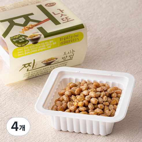 맑은물에 찐낫또, 45.5g, 2개입, 2개