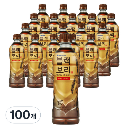 하이트진로 블랙보리, 520ml, 100개