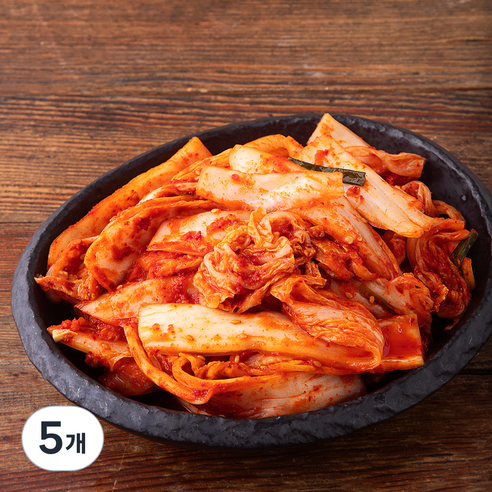 농가식품 겉절이, 1kg, 5개