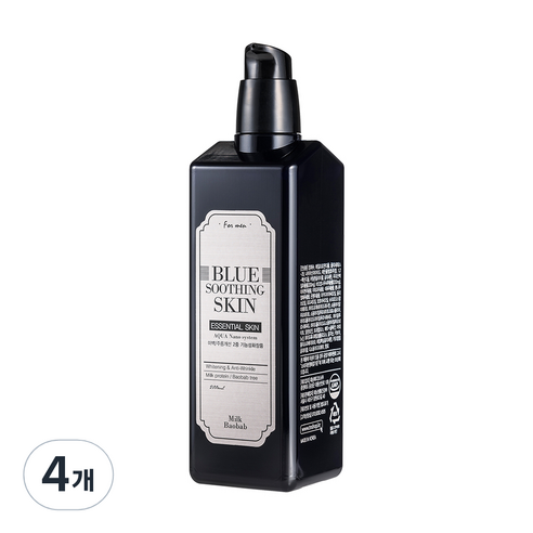 밀크바오밥 포맨 블루 수딩 스킨, 200ml, 4개