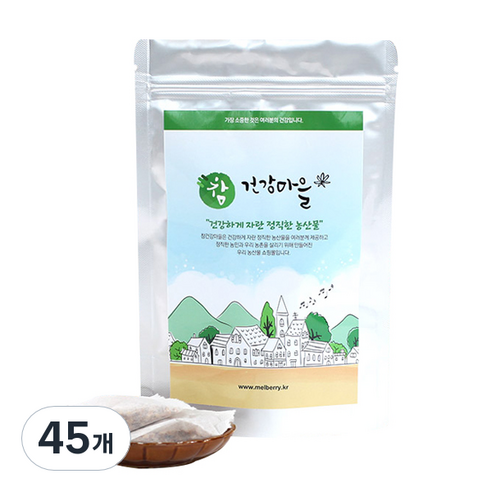 참건강마을 도라지생강차 주전자티백, 3g, 15개입, 45개, 3g