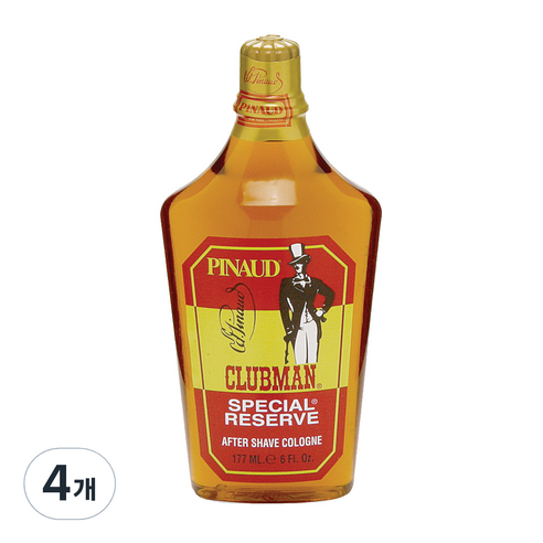 클럽맨피노드 스페셜 리저브 에프터쉐이브 코롱, 177ml, 4개