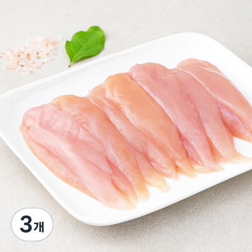 곰곰 유황먹인 닭의 닭안심살 (냉장), 600g, 3개