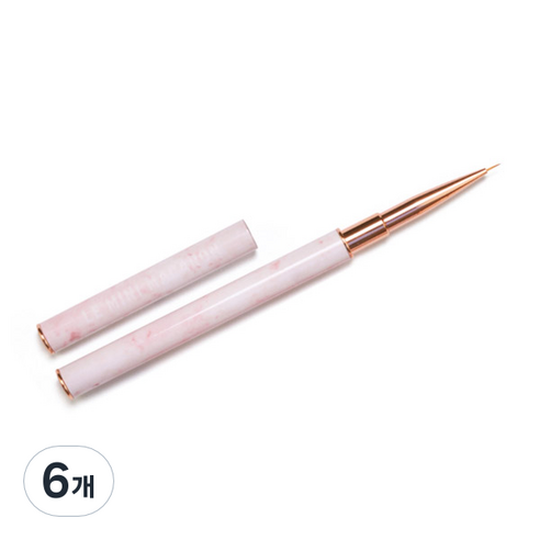 르미니마카롱 네일아트 브러쉬, 르쁘띠, 6개