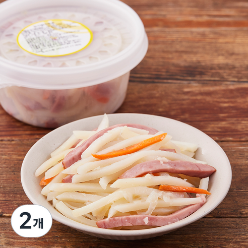 반찬천국 감자햄채볶음, 200g, 2개
