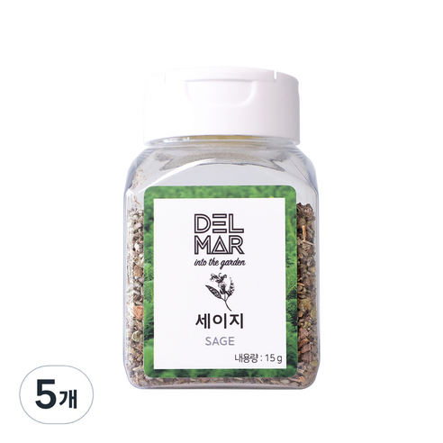 딜리셔스마켓 세이지홀 천연향신료, 15g, 5개