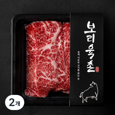 [로켓프레시] 보리육촌 국내산 소고기 꽃갈비살 (냉장)
