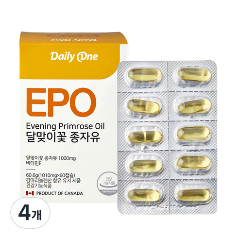 데일리원 달맞이꽃 종자유 감마리놀렌산