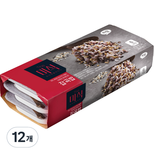 The미식 잡곡밥, 180g, 12개