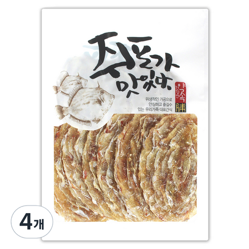 해야미 참쥐포 대, 120g, 4개
