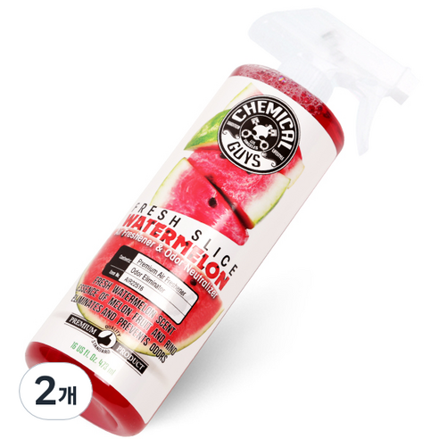 케미컬가이 차량용 워터 멜론 센트 탈취제, 2개, 1개입, 473ml
