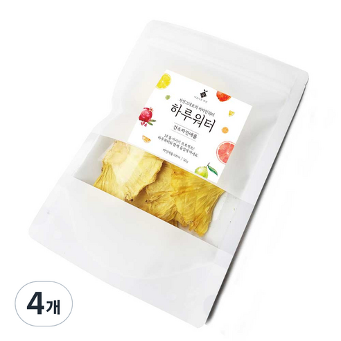 아름다운정성 하루워터 파인애플칩, 4개, 50g