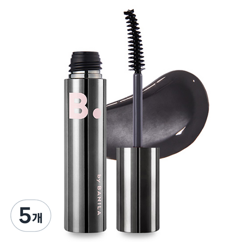 바닐라코 아이래쉬 트리트먼트 블랙 세럼, 6.5g, 5개