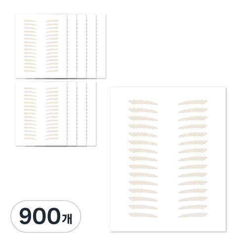 더분 대용량 마이스킨 쌍꺼풀 테이프 레이스, SS타입, 900개